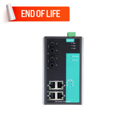 MOXA EDS-P506A-4PoE-MM-ST-T Managed Ethernet Switches