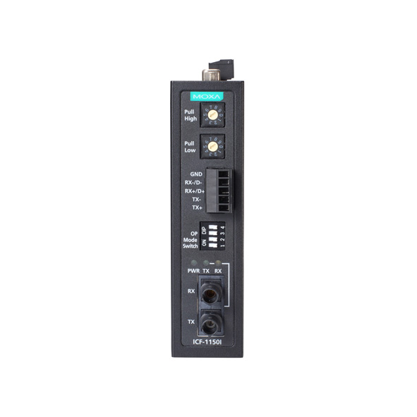 MOXA ICF-1150I-S-SC-T Serial to Fiber Converter