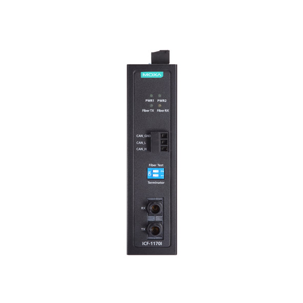 MOXA ICF-1170I-M-ST-T CANbus to Fiber Converter