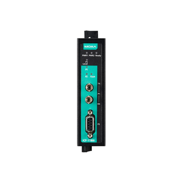 MOXA ICF-1180I-S-ST PROFIBUS to Fiber Converter