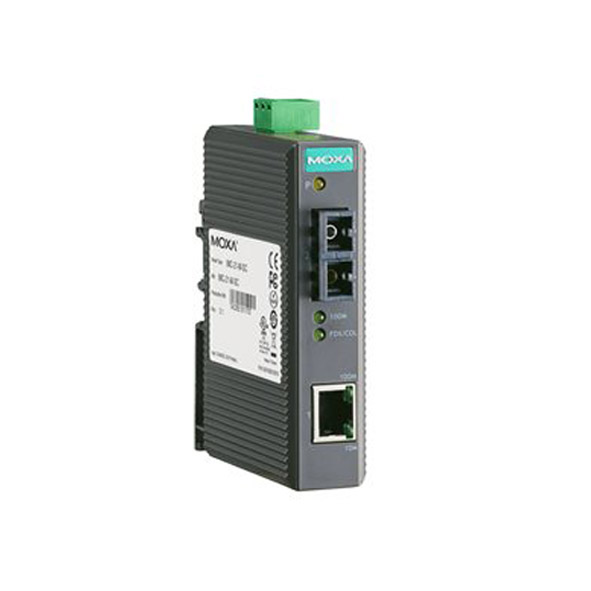 MOXA IMC-21-S-SC Ethernet to Fiber Converter
