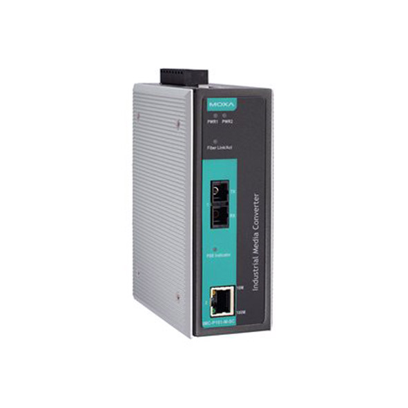MOXA IMC-P101-S-SC-T Ethernet to Fiber Converter
