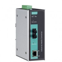 MOXA IMC-P101-S-ST-T Ethernet to Fiber Converter