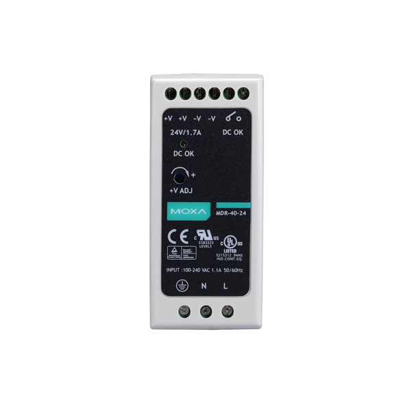 MOXA MDR-40-24 DIN-rail Power Supply