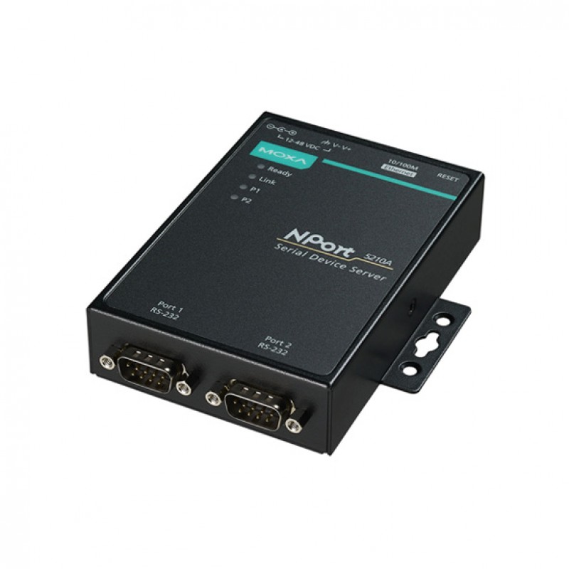 MOXA NPort 5210A-T Serial to Ethernet Device Server