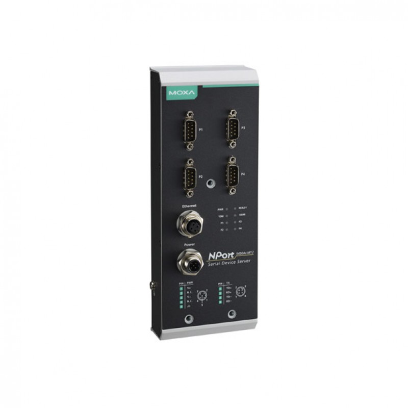 MOXA NPort 5450AI-M12-CT Serial to Ethernet Device Server