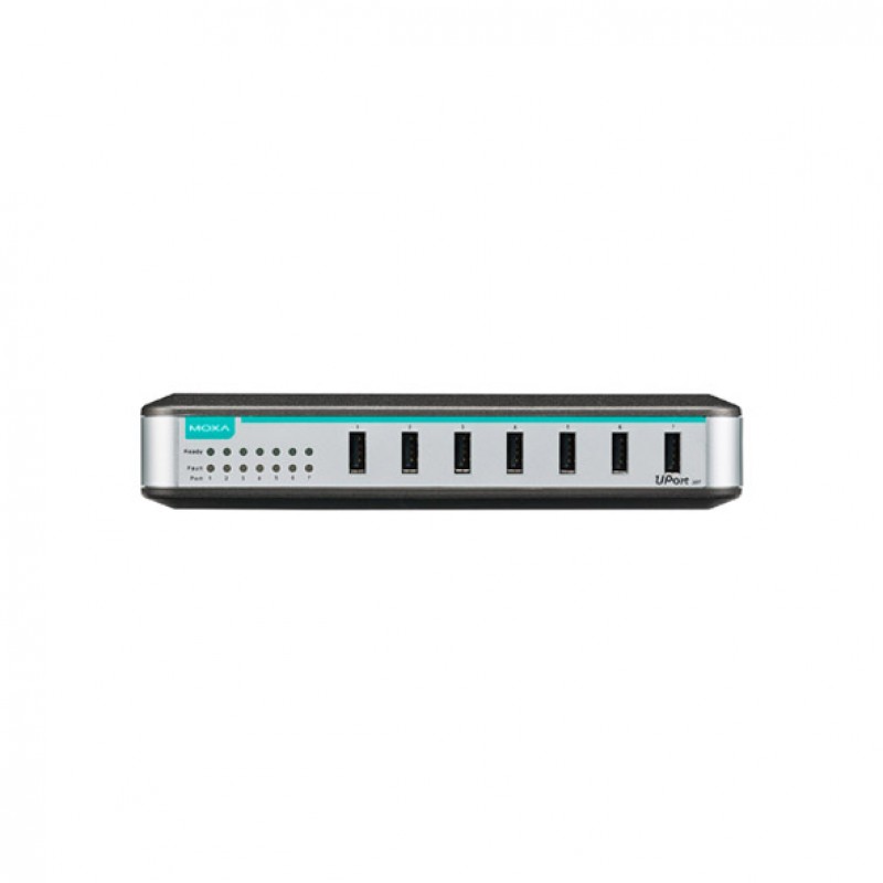 MOXA UPort 207 7-Port Industrial USB Hub