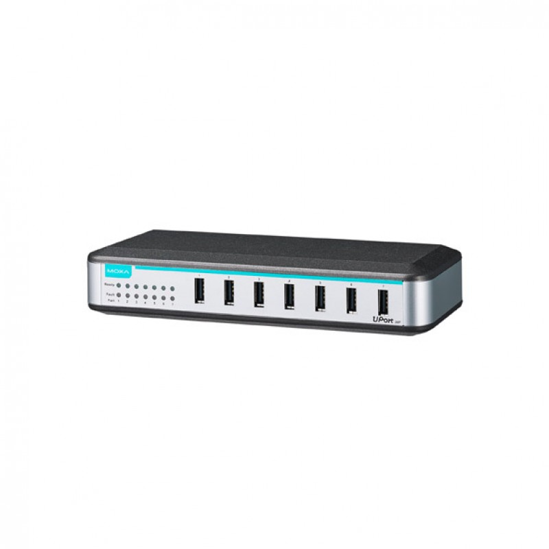 MOXA UPort 207 7-Port Industrial USB Hub