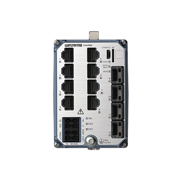 Westermo Lynx 5612-E-F4G-T8G-LV Managed Ethernet Switch