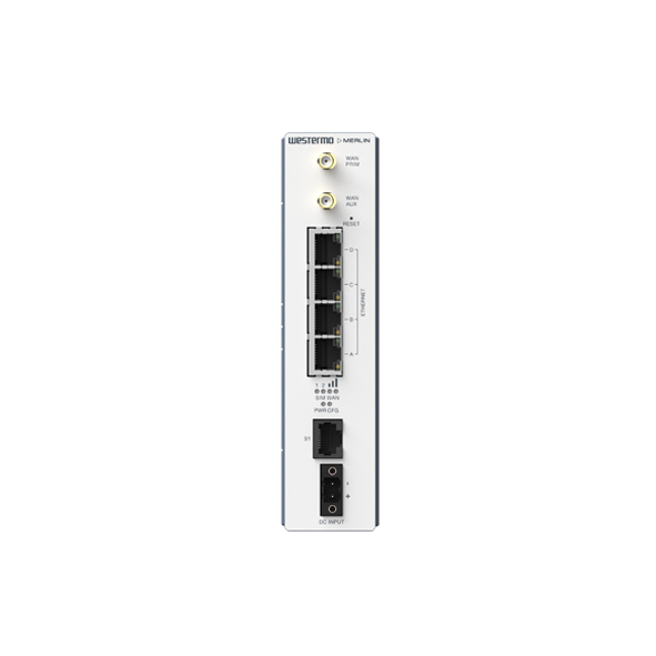 Westermo Merlin-4106-T4-S1-DI1-QFT Industrial Cellular Router