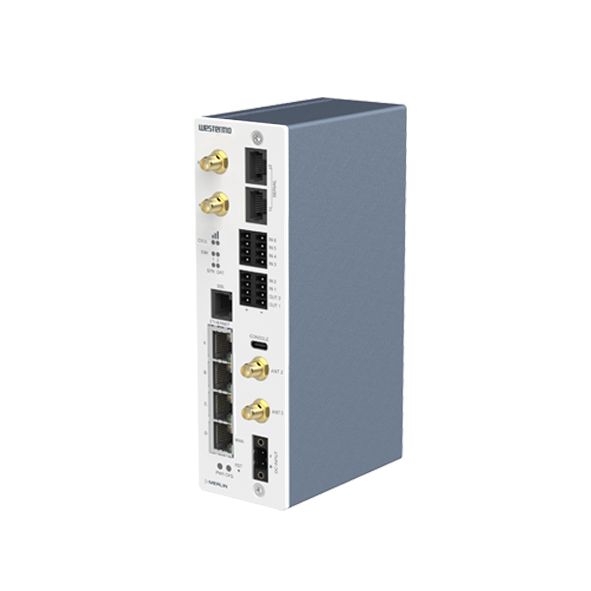Westermo Merlin-4757-T4G-S2-DI6-DO2-LV-PFO Industrial VDSL 5G Cellular Router