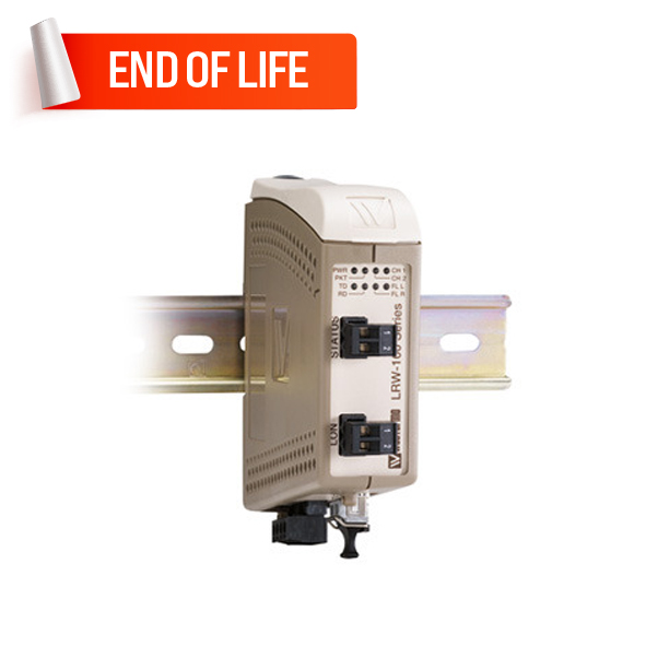 Westermo LRW-102PP-SM-LC15 Fiber Optic Repeater