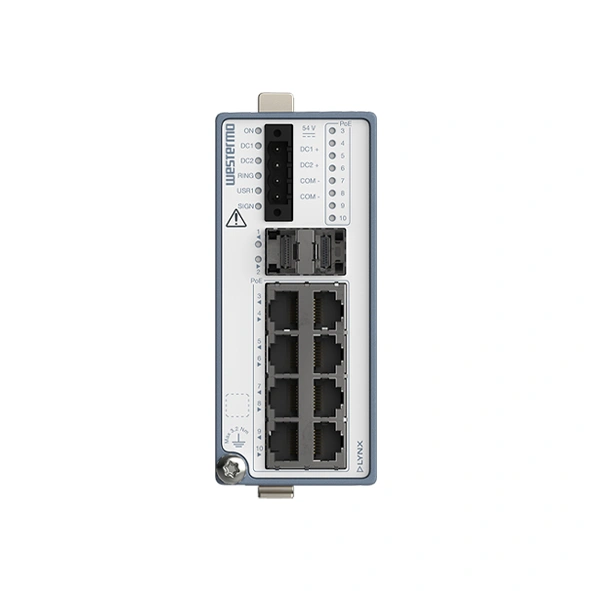 Westermo Lynx-3510-E-F2G-P8G-LV-CC Managed Ethernet Switch