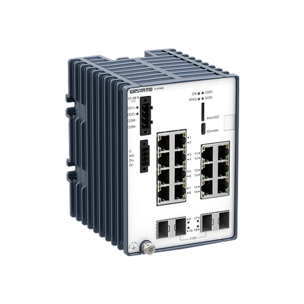 Westermo Lynx-3518-F2G2.5-F2G-T14G-LV Managed Ethernet Switch