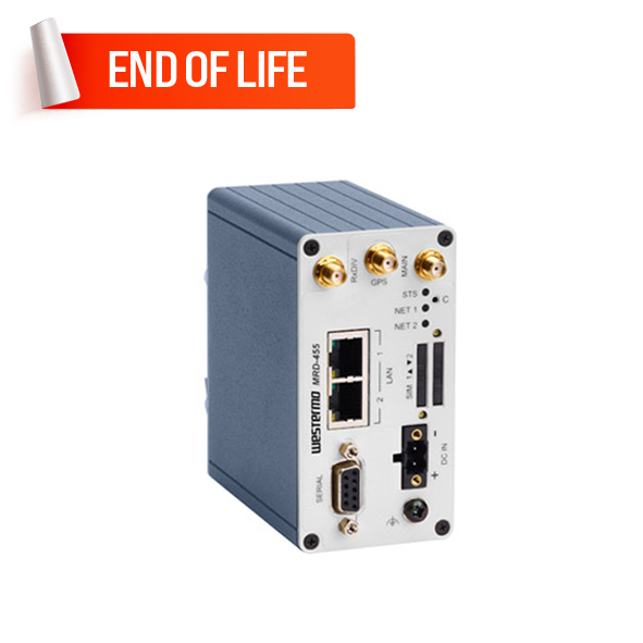 Westermo MRD-455 Dual SIM Industrial 4G Router