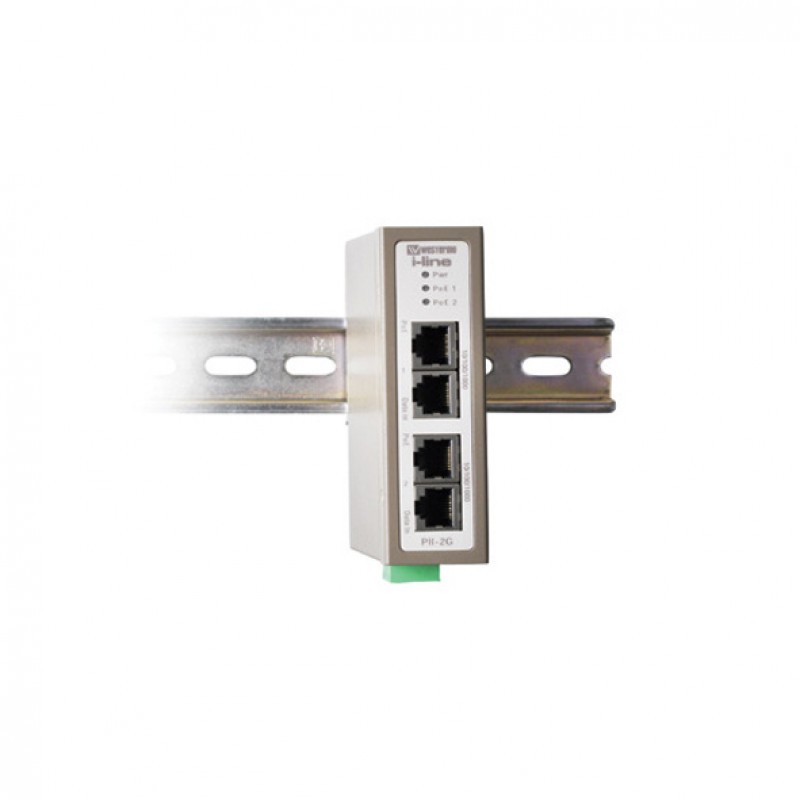 PII-2G Industrial 2-port PoE Injector ᐅ Westermo