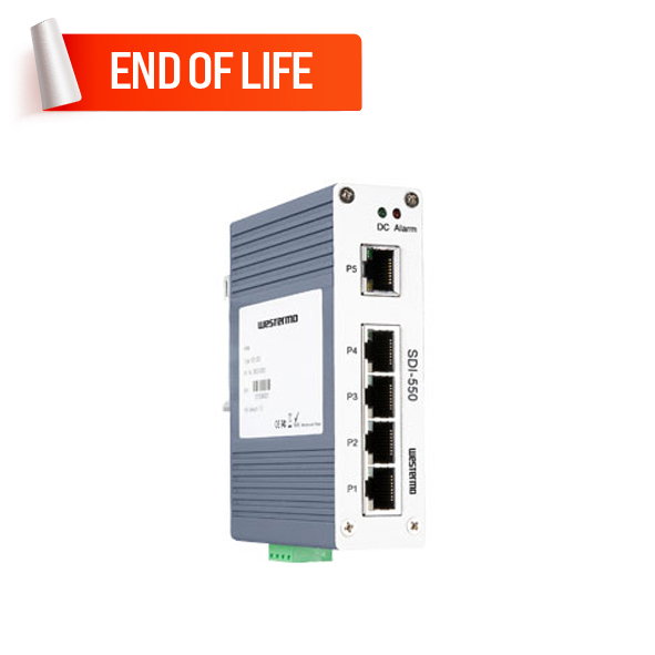 Westermo SDI-550 Unmanaged Ethernet Switch