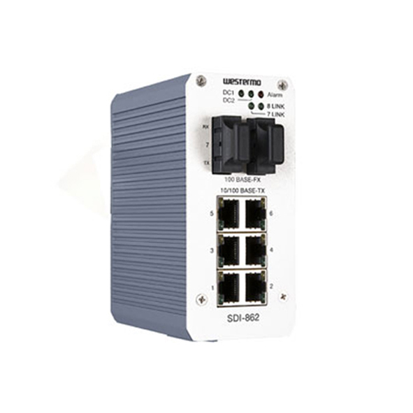 Westermo SDI-862-MM-SC2 Unmanaged Ethernet Switch